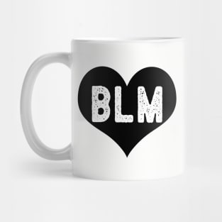 BLM - Black Lives Matter Black Heart Mug